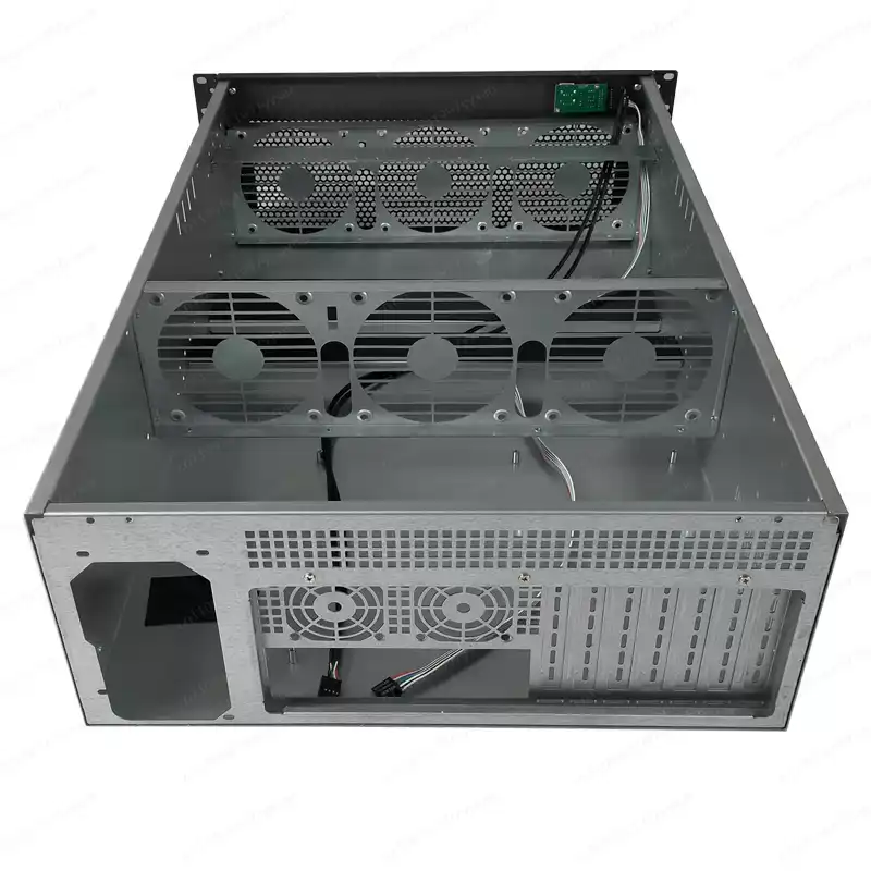8 Gpu 4U Server Chassis - هيكل خادم رفوف لغرفة IDC بحجم