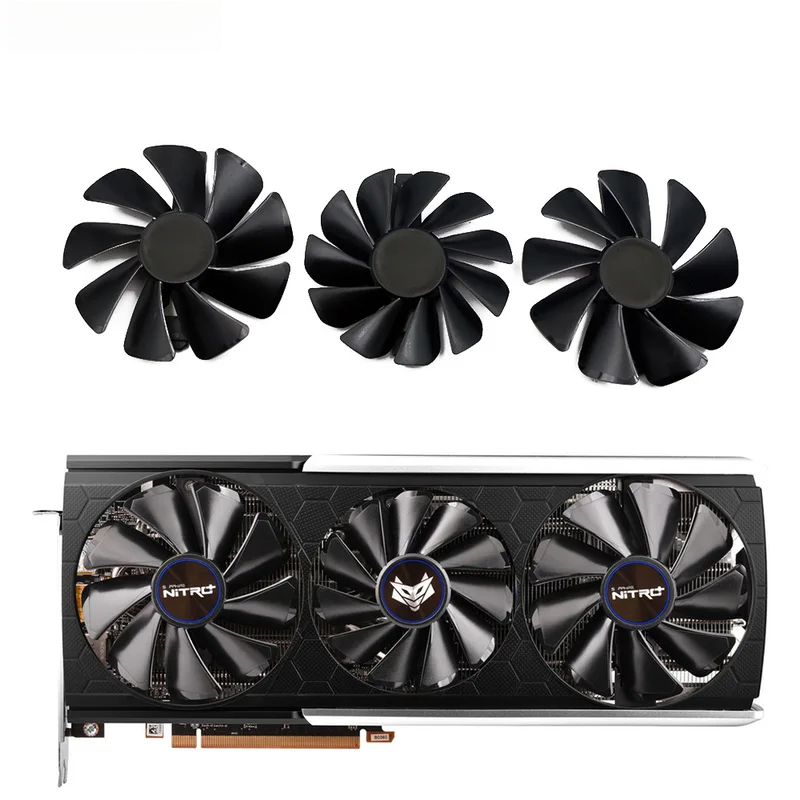 Rx 5700 Xt 8Gb Video Card - مروحة تبريد وحدة معالجة الرسومات FD10015M12D