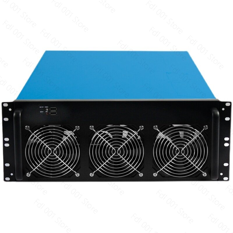 8 Gpu 4U Server Chassis - هيكل متعدد البطاقات الرسومية 4U لـ