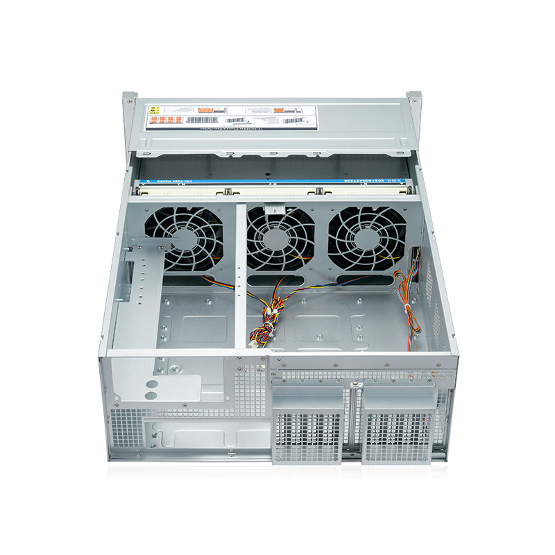 8 Gpu 4U Server Chassis - هيكل خادم NAS متعدد الأقراص بسعة