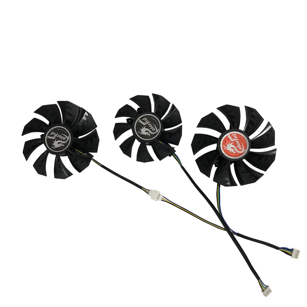 Rtx 3080 10Gb Gpu - 3 قطعة/المجموعة 75 مللي متر *