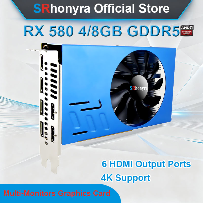 بطاقة رسومات SRhonyra AMD RX58 - مراجعة Rx 580 8Gb 2048Sp Gpu وسعره