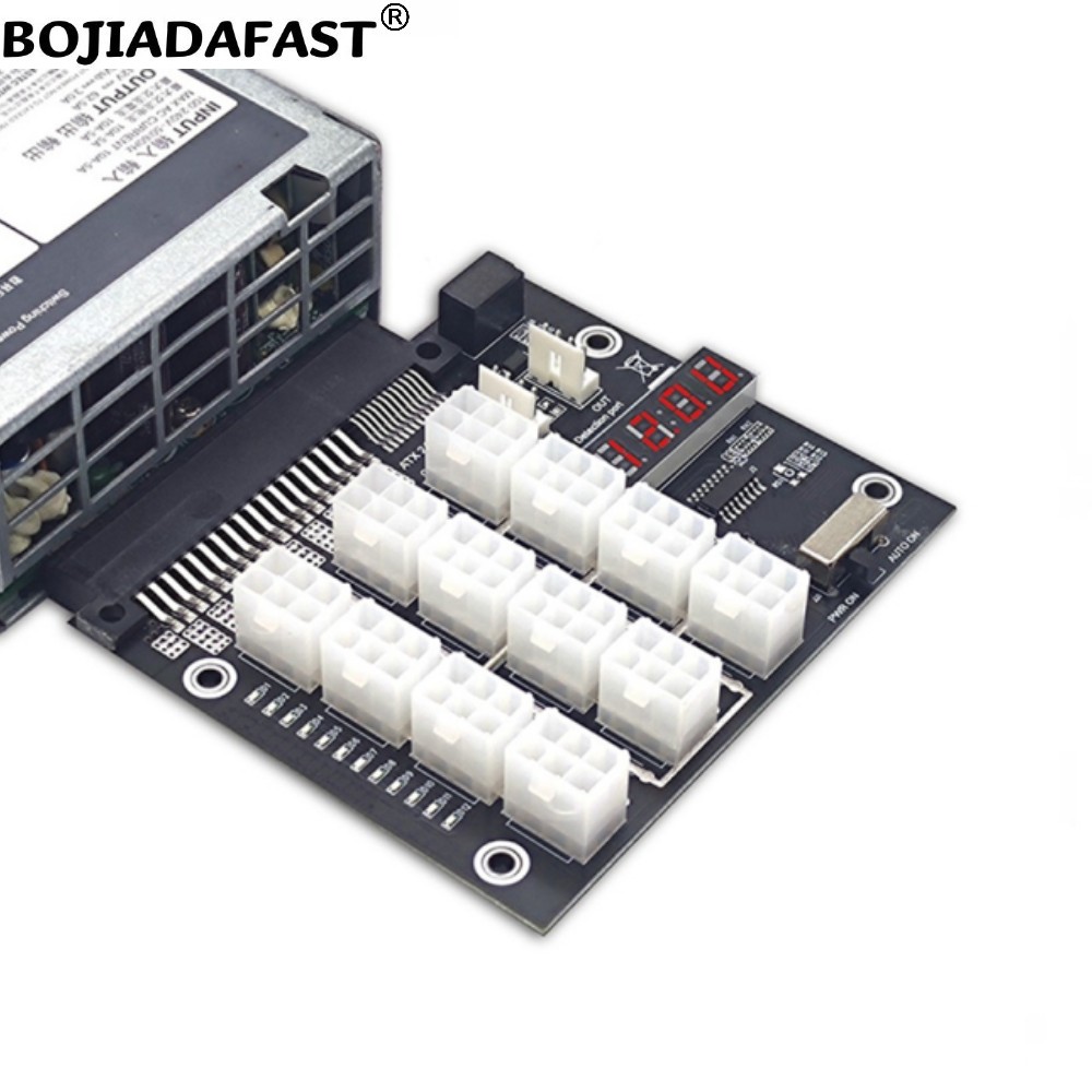 لوحة توزيع طاقة للخوادم بـ 12  - مراجعة 2400W Server Psu Breakout Board وسعره