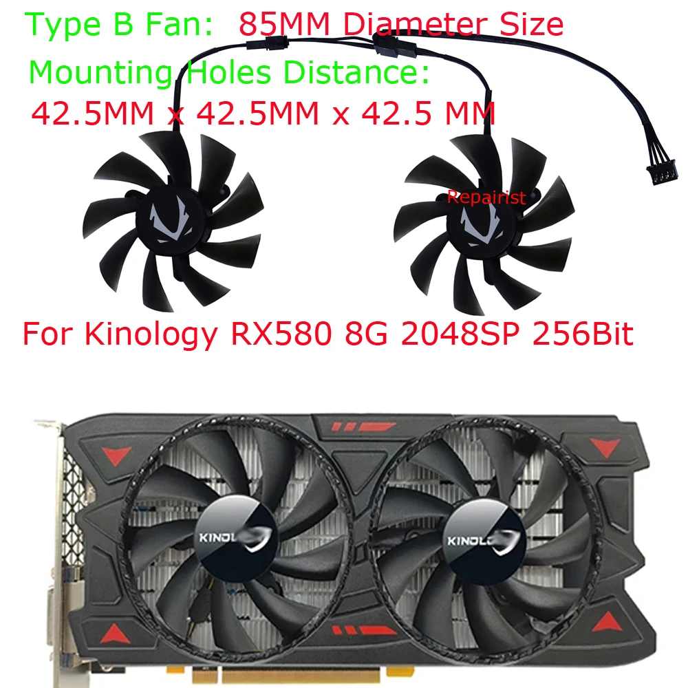 مبرد جرافيكس GPU Kinology ، مر - مراجعة Rx 580 8Gb 2048Sp Gpu وسعره