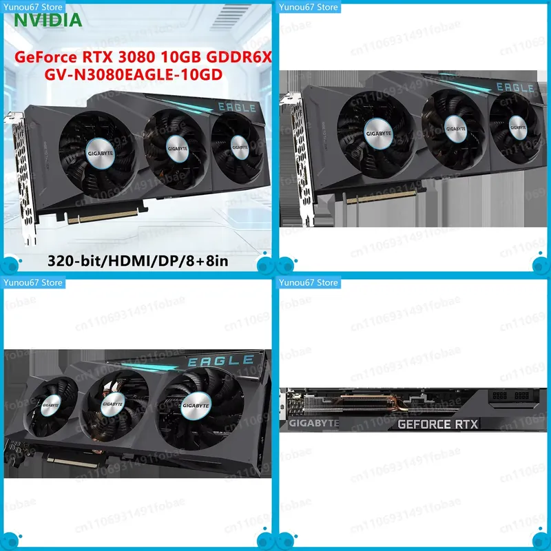 بطاقة فيديو GIGABYTE RTX 3080  - مراجعة Rtx 3080 10Gb Gpu وسعره