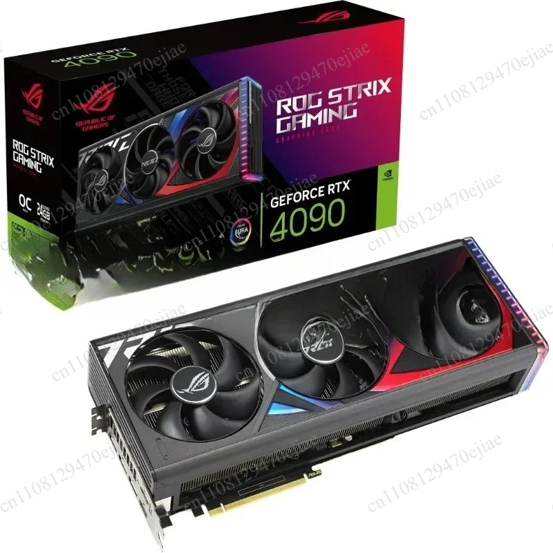 بطاقة رسومات ألعاب أصلية من AS - مراجعة Rtx 4090 24Gb Video Card وسعره