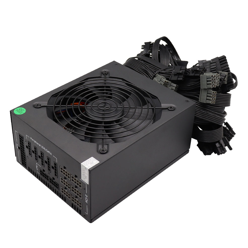 جهاز إمداد طاقة كامل طراز ATX  - مراجعة 2000W Atx Mining Power Supply وسعره