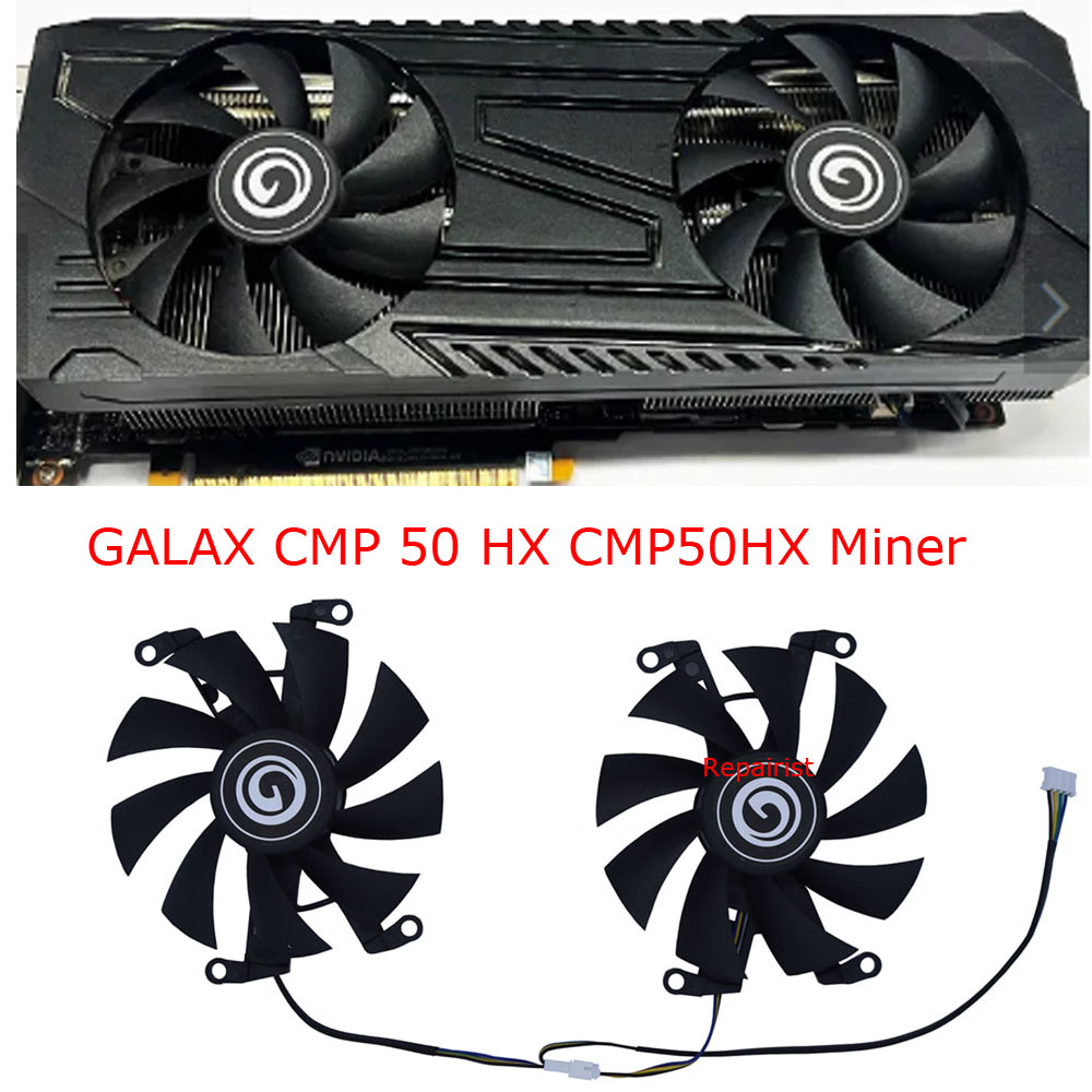 2Pcs/Set GPU VGA Video Fan,Nvi - مراجعة Cmp 50Hx Mining Card وسعره
