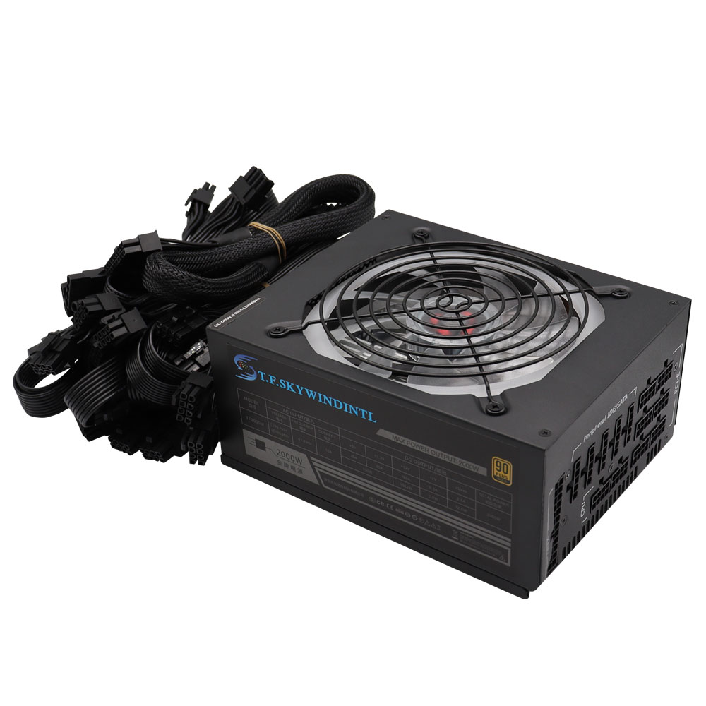 جهاز تعدين بتكوين طراز 2000 وا - مراجعة 2000W Atx Mining Power Supply وسعره