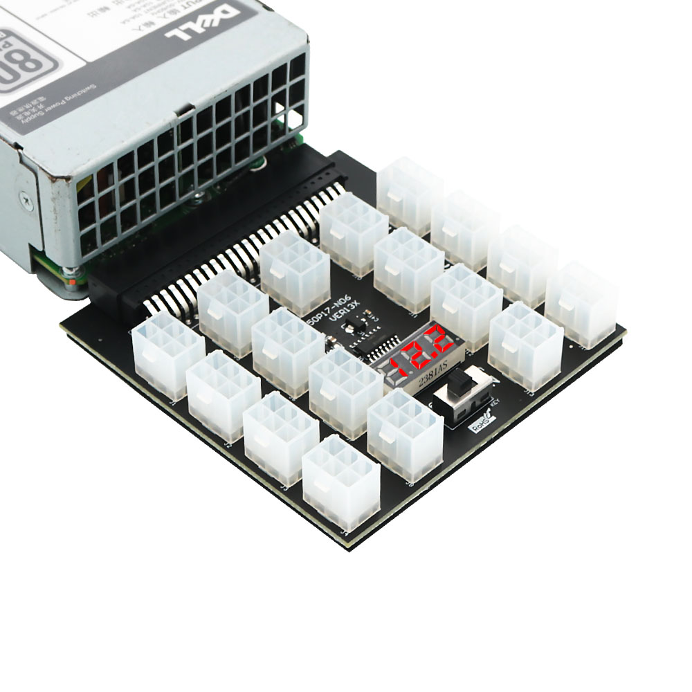 لديل 750 واط 1100 واط 1600 واط - مراجعة 2400W Server Psu Breakout Board وسعره