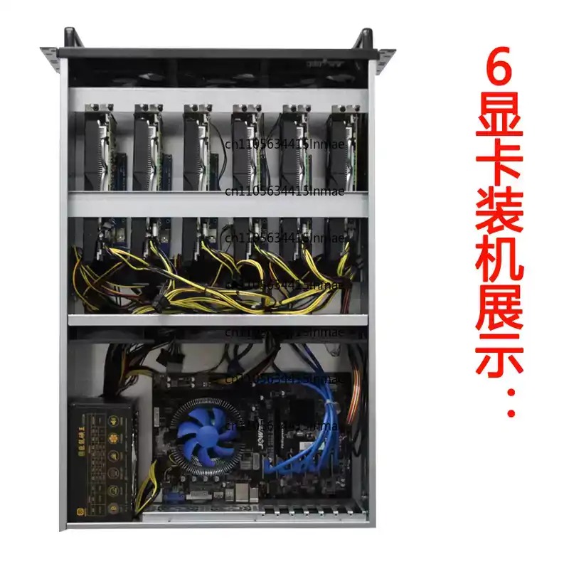 وحدة تحكم حاسوبية متعددة البطا - مراجعة 8 Gpu 4U Server Chassis وسعره