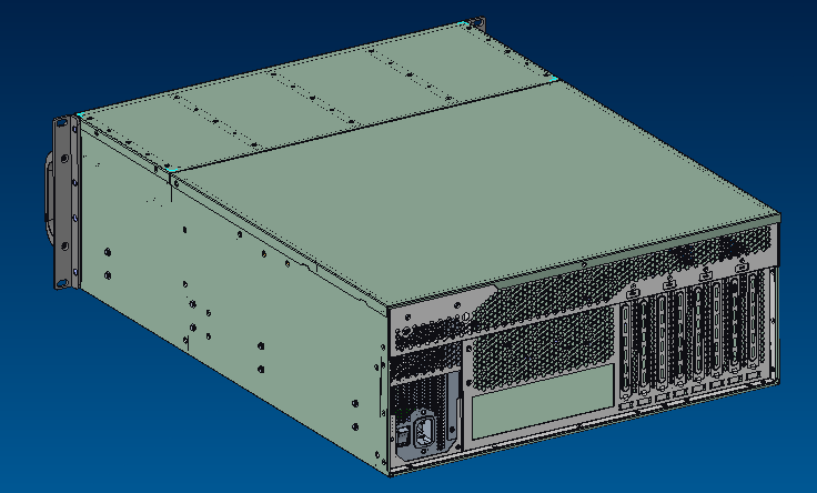 رف 4U 4bays Hotswap Server cas - مراجعة 8 Gpu 4U Server Chassis وسعره