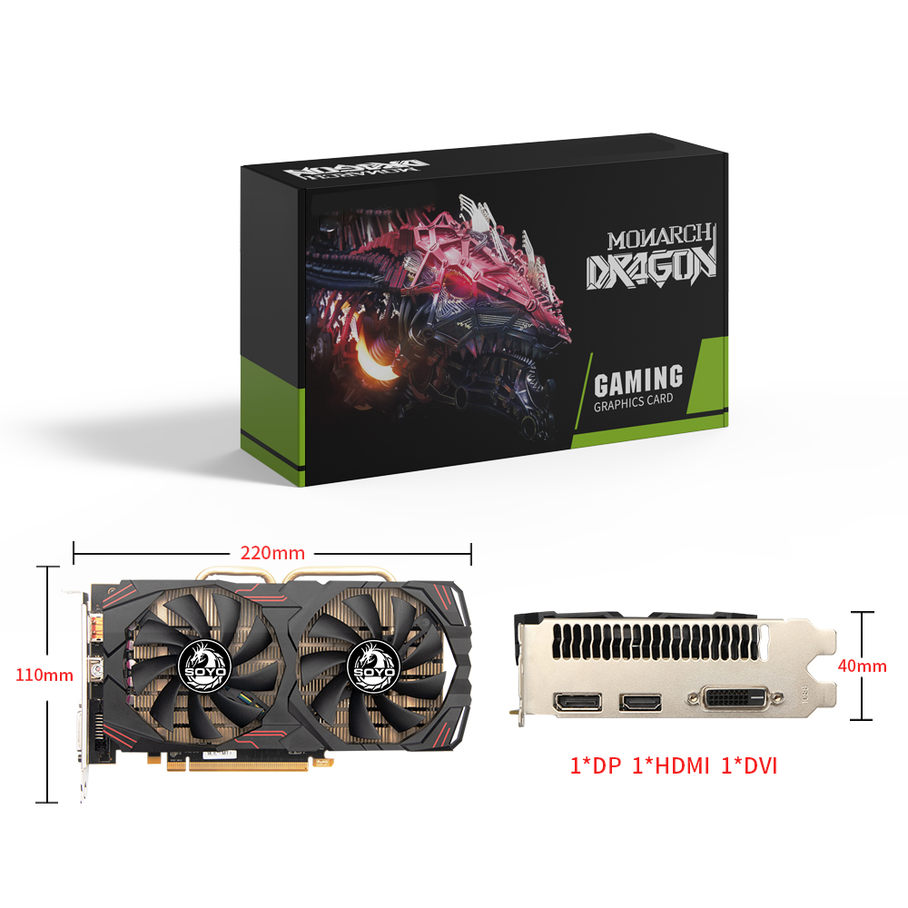 بطاقة رسومات SOYO AMD Radeon R - مراجعة Rx 580 8Gb 2048Sp Gpu وسعره