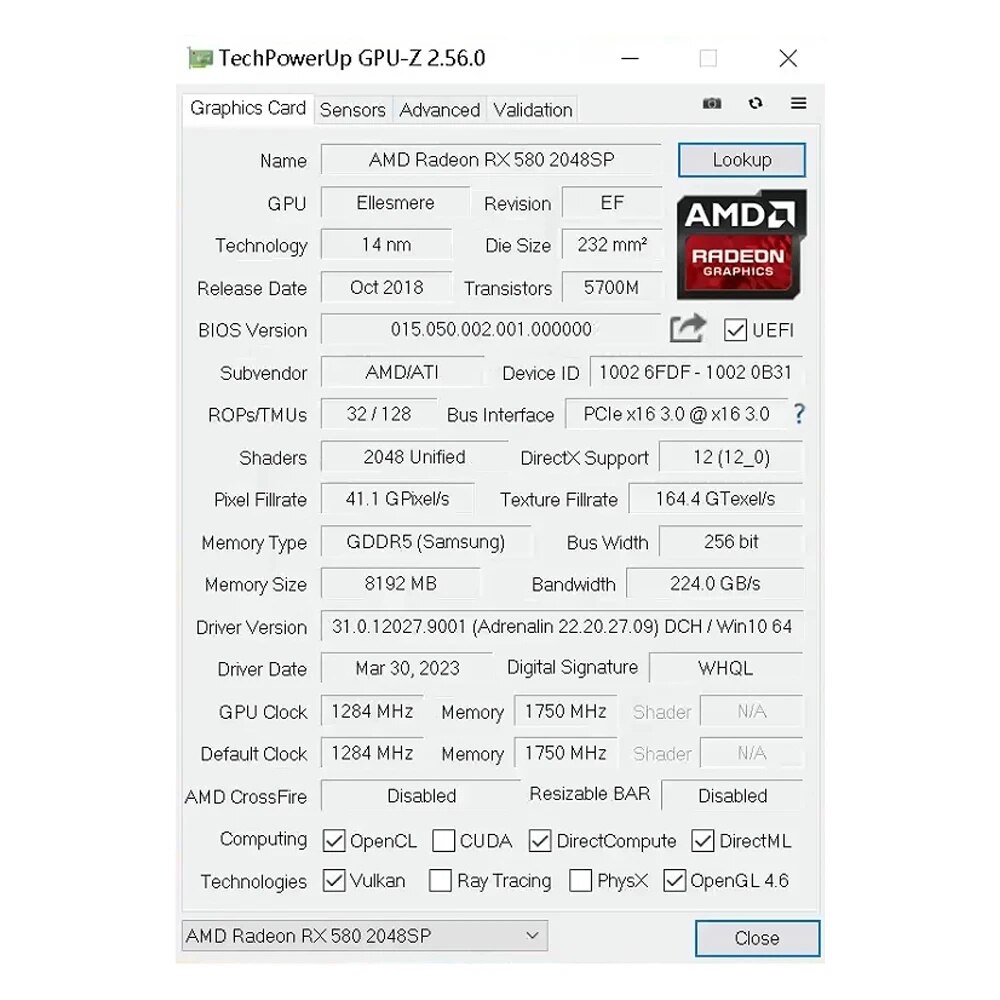 بطاقة رسومات SOYO AMD Radeon R - مراجعة Rx 580 8Gb 2048Sp Gpu وسعره