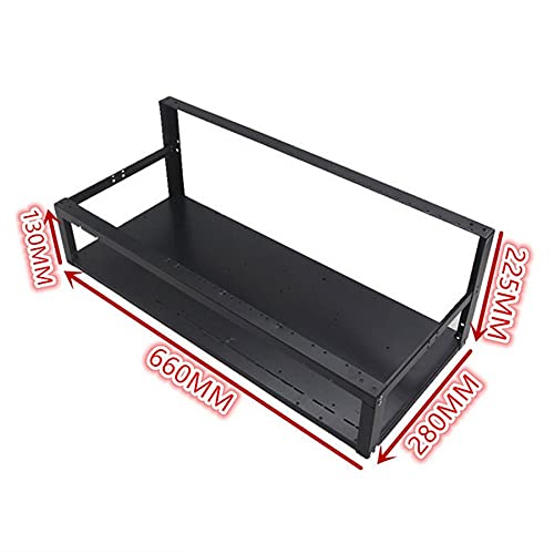 حافظة كمبيوتر برف نقل بإطار هو - مراجعة 12 Gpu Open Air Frame Case وسعره